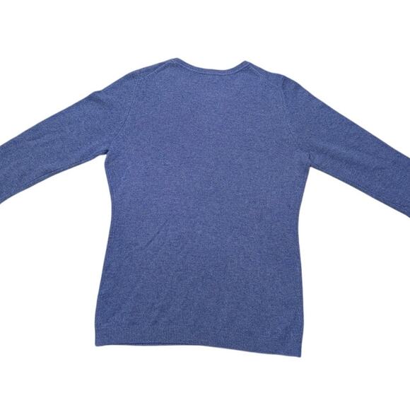 Charter Club Luxury 100% Cashmere Sweater Blue Women’s Small Crew Neck Soft - Picture 2 of 7